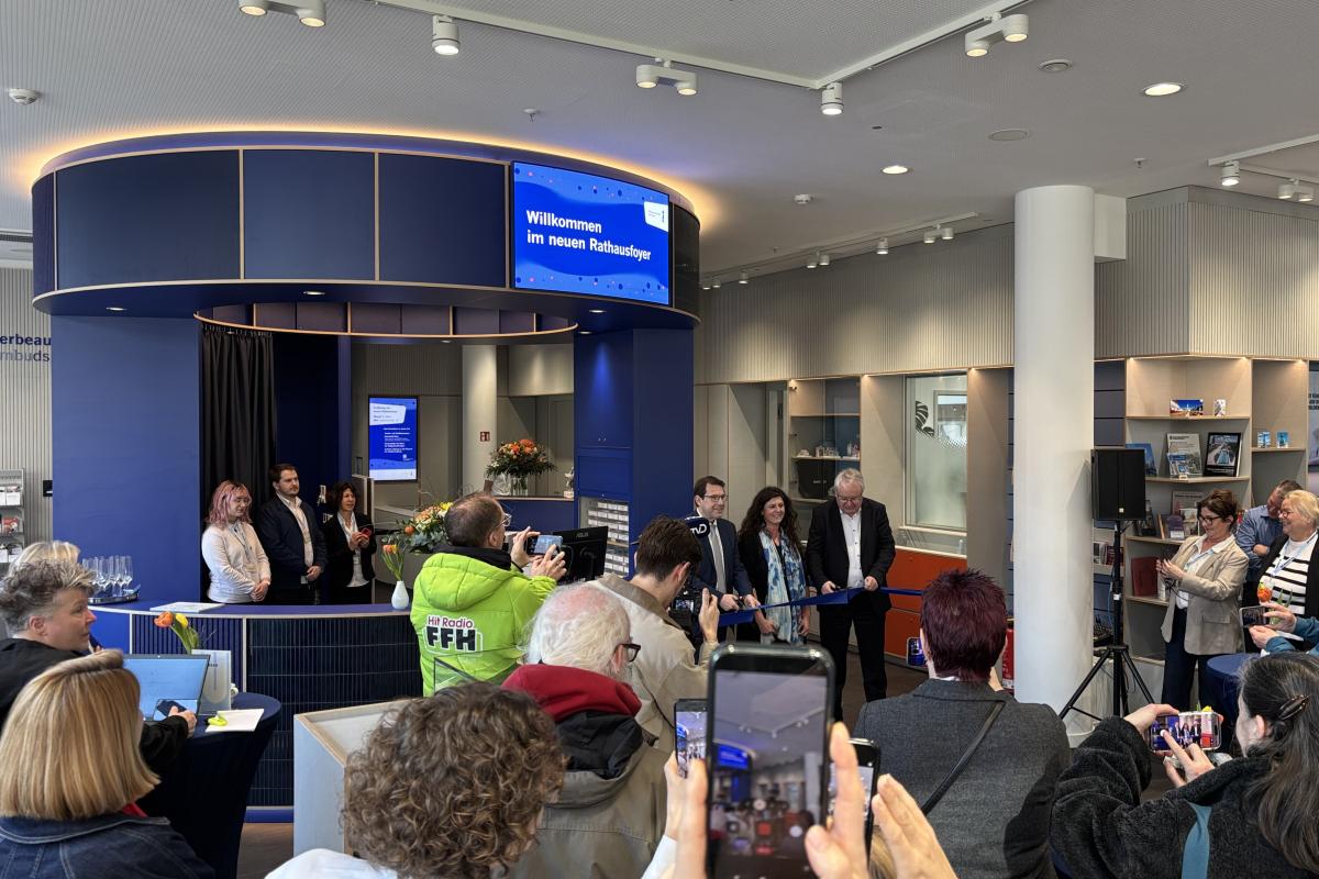 Eröffnung Rathaus-Foyer Darmstadt