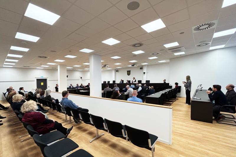 Eröffnung Großer Gerichtssaal Justizzentrum Wiesbaden