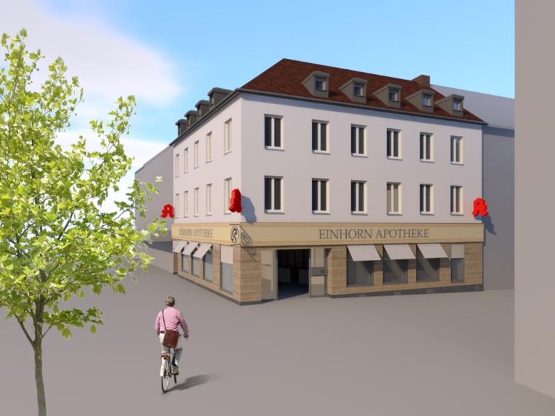 Visualisierung Einhorn-Haus