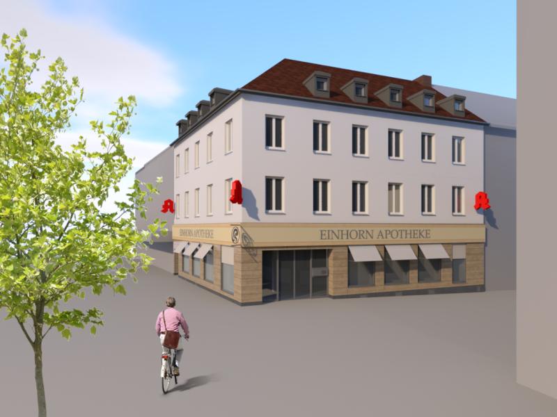 Visualisierung Einhorn-Haus