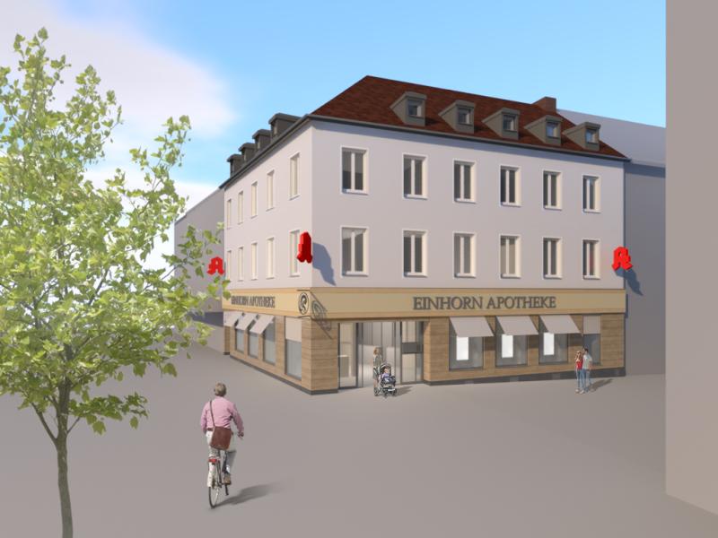 Visualisierung Einhorn-Haus